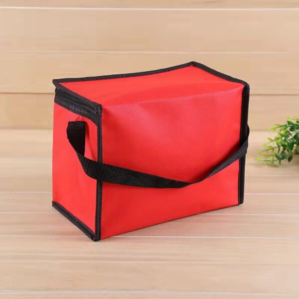 Non-woven portable beverage insulation bag non-woven simple lunch bag
