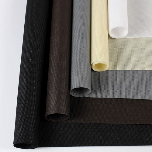 SS 100% polypropylene custom weight dot non woven fabrics white black color